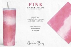 Pink Watercolor Sublimation Digital Paper Product Image 3