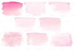 Pink Watercolor Wash Overlays Product Image 2