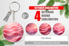 Keychain Pink Flow Product Image 1