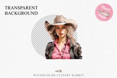 Pink Western Blonde Cowgirl Stetson Wild West Vintage Women PNG Decor Art Image Watercolor Transparent Print illustration sublimation creepy printable digital watercolor Western Cowboy Women Stetson Hat floral, Wild West clipart, vintage american women ho