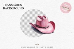 Pink Western Cowboy Stetson Hat Wild West Vintage Flowers Decor Art Image Watercolor Transparent Print illustration sublimation creepy printable digital  watercolor Western Cowboy Women Stetson Hat floral, flowers Wild West clipart, vintage american 