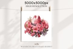 Pink Western Cowboy Stetson Hat Wild West Vintage Flowers Decor Art Image Watercolor Transparent Print illustration sublimation creepy printable digital  watercolor Western Cowboy Women Stetson Hat floral, flowers Wild West clipart, vintage american 