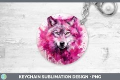 GorgeousPink Keychain design.