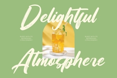 Pinkan Twistera - Modern Brush Font Type Product Image 3