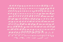 Pinkan Twistera - Modern Brush Font Type Product Image 14