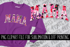 Pink Camo Mama | Girl Mom | PNG Clipart Product Image 1