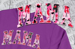 Pink Camo Mama | Girl Mom | PNG Clipart Product Image 5