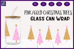 Pink Gold Christmas Glass Wrap Bundle | Christmas Glass Wrap Product Image 2