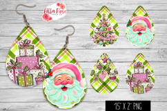 Pink Girly Christmas | 4 Sets of Teardrop Earrings Product Image 1