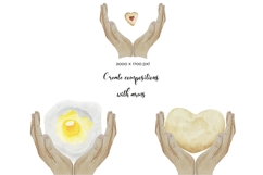 Watercolor pink bakery mixer clipart. Kitchen utensil Product Image 4