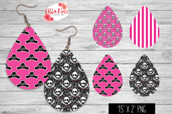 Pink Pirate | Punk | 4 Sets of Teardrop Earrings Product Image 1