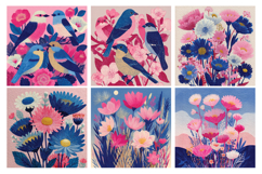 Pink Spring Digital Paper Pack, 20 PNG &amp; JPEG Product Image 2