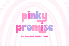 Pinky Promise Sans Product Image 1