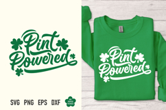 This St Patricks day Pint Povered Svg Png is great for creating wonderful T-shirts, hoodies, tote bags, mugs, tumblers, decorations, stickers