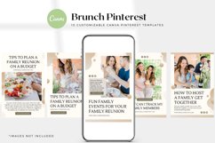 Brunch Engagement Post Pinterest Canva Templates Product Image 5
