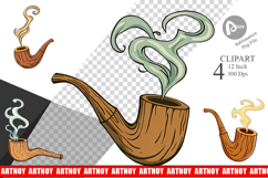 Leprechaun Pipe Clipart Product Image 1