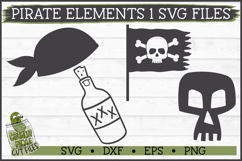 Pirate Elements 1 SVG Files Product Image 1