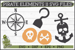 Pirate Elements 11 SVG Files Product Image 1