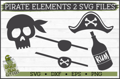 Pirate Elements 2 SVG Files Product Image 1