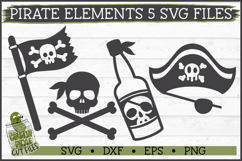 Pirate Elements 5 SVG Files Product Image 1