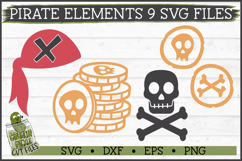 Pirate Elements 9 SVG Files Product Image 1