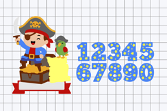 Pirate cake topper 3D SVG Product Image 3