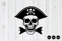Pirate Skull SVG, Pirate SVG Product Image 1