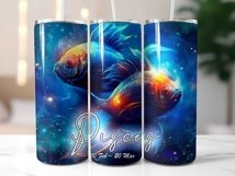 Zodiac Signs Skinny Tumbler Wrap Sublimation Bundle Product Image 20