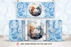 Zodiac Mug Wrap Sublimation Designs, Pisces Mug, Pisces Png