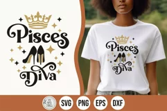 Pisces Zodiac Sign Svg cut files use for funny Birthday shirts, hoodies, iron-ons, mugs, printables, stickers, card making, pillows, sweatshirts and more.