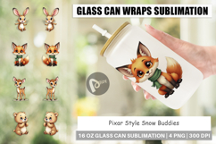 Snow Buddies Glass Can Product Image 1