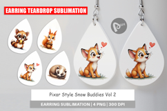 Snow Buddies Earring Product Image 1