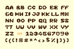 Pixdraw - Organic Imperfect Doodle Pixel Font Product Image 11