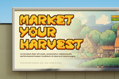 Pixdraw - Organic Imperfect Doodle Pixel Font Product Image 10