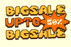 Pixdraw - Organic Imperfect Doodle Pixel Font Product Image 3