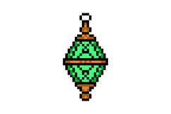 Pixel art decorative islamic lantern graphic Product Image 1