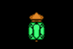 Pixel art decorative islamic lantern vector Product Image 2