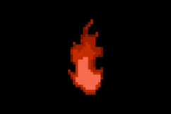 Pixel art flame and fire game asset graphic design Product Image 2