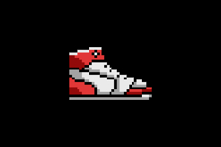 Pixel art footwear and shoes graphic design Product Image 2