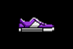 Pixel art footwear and shoes graphic isolated Product Image 2