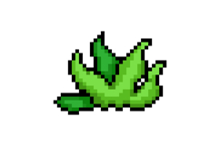 Pixel art green grass game object design Product Image 1