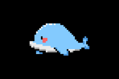 Pixel art illustration character dolphins design Product Image 2