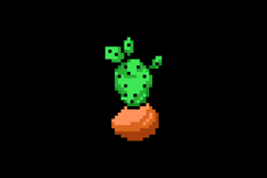Pixel art illustration drawing cactus plant graphic Product Image 2