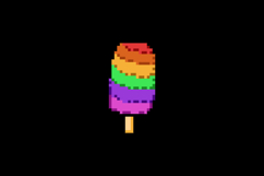 Pixel art illustration drawing ice cream clipart Product Image 2