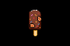Pixel art illustration drawing ice cream graphic Product Image 2