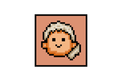 Pixel art illustration people graphic game Product Image 1