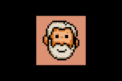 Pixel art illustration people graphic isolated Product Image 2