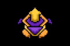 Pixel art level up emblem game asset design Product Image 2