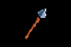 Pixel art spear weapon graphic design vector Product Image 2