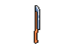 Pixel art sword weapon graphic design icon Product Image 1